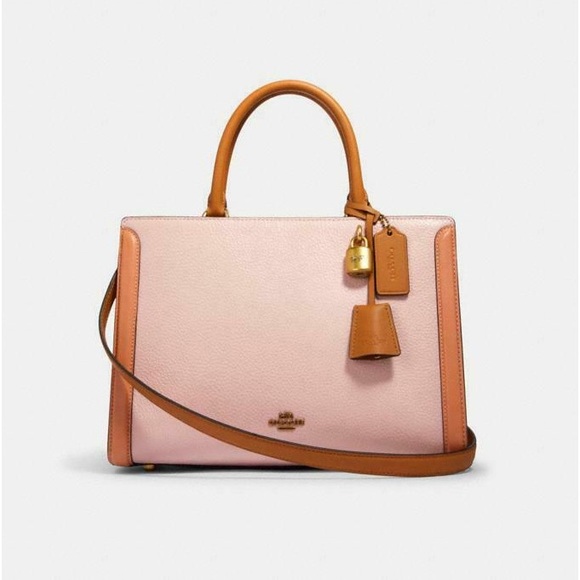 Coach Bags Coach Zoe Carryall In Colorblock Poshmark